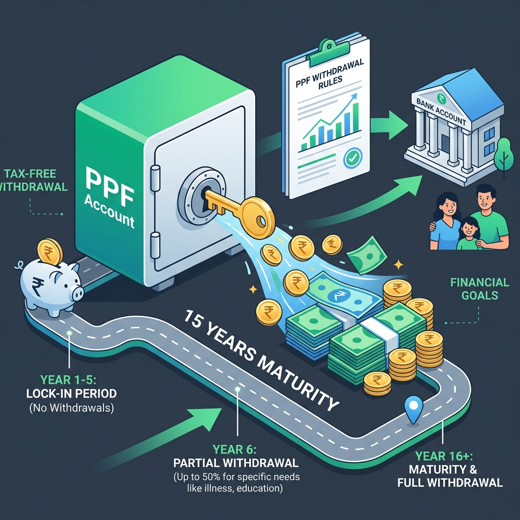 PPF Withdrawal Rules Explained: When & How You Can Take Your Money Out